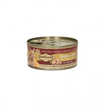 CARNILOVE KOT PUSZKA 100G ADULT CHICKEN&LAMB