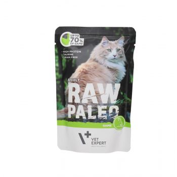 4T RAW PALEO CAT 100G ADULT GAME MEAT SASZETKA