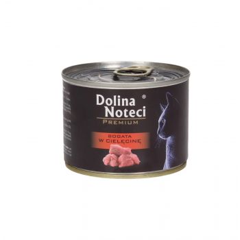 DOLINA NOTECI PREMIUM KOT PUSZKA 185G BOGATA W CIELĘCINĘ