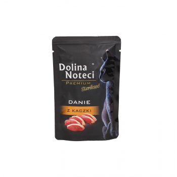 DOLINA NOTECI PREMIUM KOT SASZETKA STERILISED 85G DANIE Z KACZKI