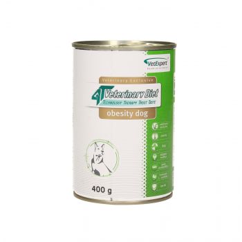 4T VETERINARY DIET DOG OBESITY 400 G PUSZKA