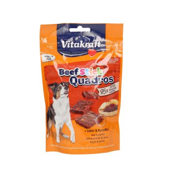 VITAKRAFT PRZYSMAK DLA PSA BEEF STICK QUADROS 70 G WĄTRÓBKA/ZIEMNIAK  28803