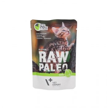 4T RAW PALEO CAT 100G KITTEN GAME MEAT SASZETKA