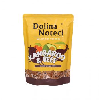 DOLINA NOTECI SUPERFOOD KANGUR I WOŁOWINA 300G SASZETKA