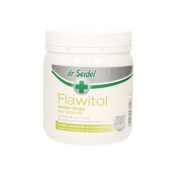 FLAWITOL DLA PSÓW SENIORÓW Z GLUK. I CHONDR. 200 TAB.