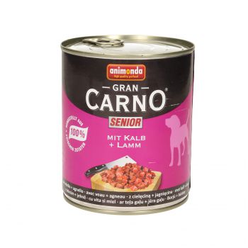 ANIMONDA GRANCARNO PUSZKA 800G SENIOR WOŁOWINA/JAGNIĘCINA 82779