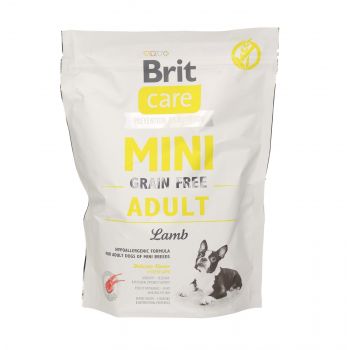 BRIT CARE MINI GRAIN FREE ADULT LAMB 400G