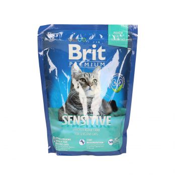 BRIT CAT PREMIUM BY NATURE ADULT SENSITIVE JAGNIĘCINA 300 G