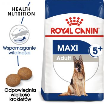ROYAL CANIN Maxi Adult karma sucha dla psów starszych, od 5 do 8 roku życia, ras dużych 15 KG