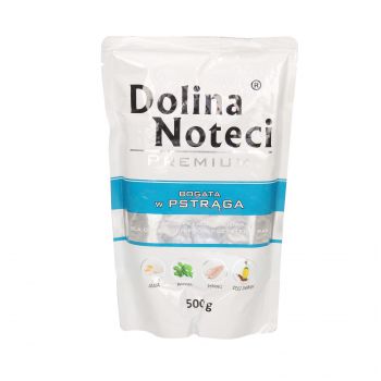 DOLINA NOTECI PREMIUM BOGATA W PSTRĄGA SASZETKA 500G