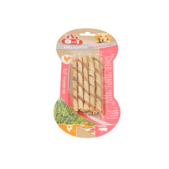 8IN1 PRZYSMAK DELIGHTS PORK TWISTED STICKS 10SZT. T122562