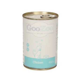 GOOZOO Z KURCZAKIEM KAWAŁKI W SOSIE DLA KOTA PUSZKA 415G
