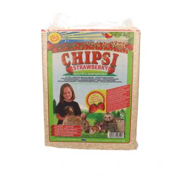 CHIPSI STRAWBERRY O ZAPACHU TRUSKAWEK 60 L