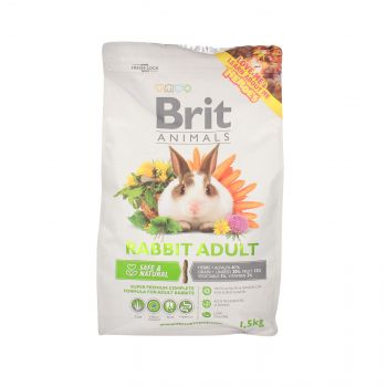 BRIT ANIMALS KARMA PEŁNOPORCJOWA DLA KRÓLIKA 1,5KG