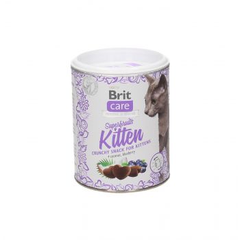 BRIT CARE CAT SNACK SUPERFRUITS KITTEN 100G