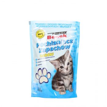 SUPER BENEK POCHŁANIACZ ZAPACHÓW MORSKI 450G