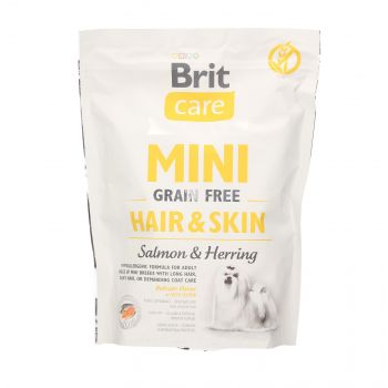 BRIT CARE MINI GRAIN FREE HAIR&SKIN 400G