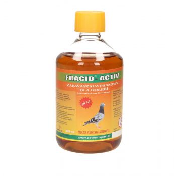 PATRON FRACID-ACTIV 500 ML  (ZAKWASZACZ PASZOWY DL GOŁĘBI)
