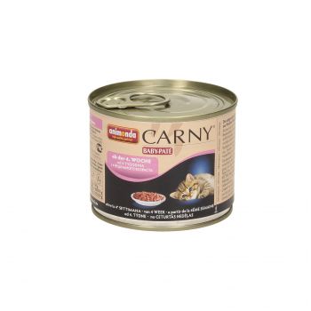 ANIMONDA CARNY PUSZKA 200G KITTEN BABY PATE 83962