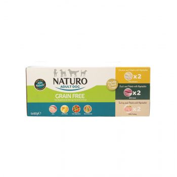 NATURO 6 PACK GRAIN FREE VARIETY - SZALKI 400G