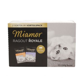 MIAMOR RAGOUT ROYALE KITTEN MIX SASZETEK W GALARECIE 12 X 100G 74095