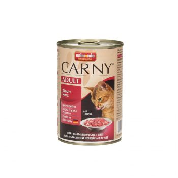 ANIMONDA CARNY PUSZKA 400G KOT WOŁOWINA/SERCA 83720