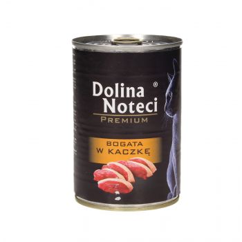 DOLINA NOTECI PREMIUM KOT PUSZKA 400G BOGATA W KACZKĘ