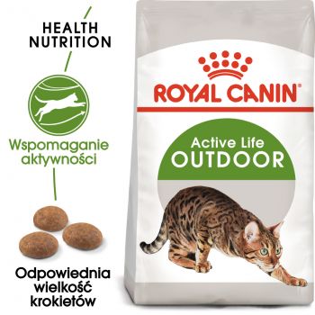 ROYAL CANIN Outdoor karma sucha dla kotów dorosłych, wychodzących na zewnątrz 2 KG