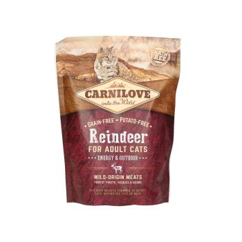 CARNILOVE KOT ENERGY&OUTDOOR RENIFER 400G