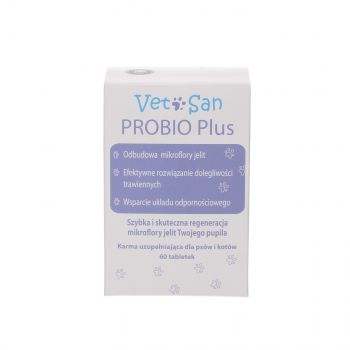 VETOSAN PROBIO PLUS 60 TB.