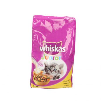 WHISKAS SUCHY JUNIOR KURCZAK 1,4KG