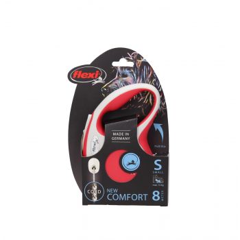 FLEXI NEW COMFORT S LINKA 8M CZERWONA   464442RGE