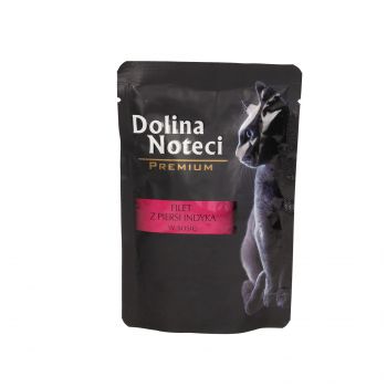 DOLINA NOTECI PREMIUM KOT SASZETKA FILET Z PIERSI INDYKA 85G