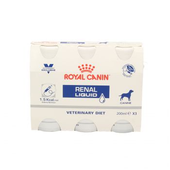 ROYAL CANIN DOG RENAL LIQUID 3 X 0,2 L