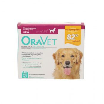 GRYZAKI DENTYSTYCZNE ORAVET L (7 SZT.) PIES > 23 KG