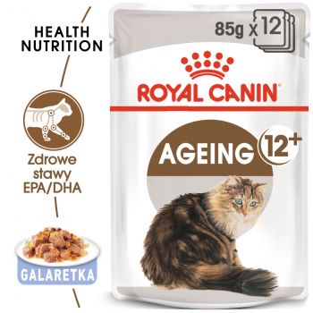 ROYAL CANIN Ageing +12 karma mokra w galaretce dla kotów dojrzałych 85 G