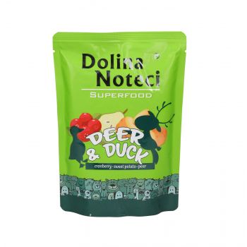 DOLINA NOTECI SUPERFOOD JELEŃ I KACZKA 300G SASZETKA