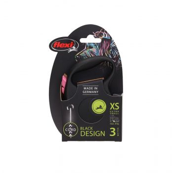 FLEXI BLACK DESIGN XS LINKA 3M RÓŻOWA