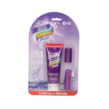 RECOVET DENTAL FRESH GEL + SZCZOTECZKA NA PALEC ZESTAW