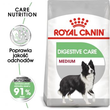 ROYAL CANIN CCN MEDIUM DIGESTIVE CARE KARMA SUCHA DLA PSÓW DOROSŁYCH, RAS ŚREDNICH O WRAŻLIWYM PRZEWODZIE POKARMOWYM 3 KG