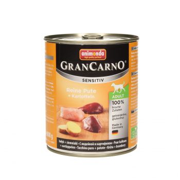 ANIMONDA GRANCARNO SENSITIV PUSZKA 800G INDYK Z ZIEMNIAKAMI 82423