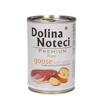 DOLINA NOTECI PREMIUM PURE GĘŚ Z JABŁKIEM 400G