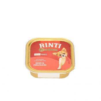 RINTI GOLD MINI SZALKA 100G WOŁOWINA/PERLICZKA 92021