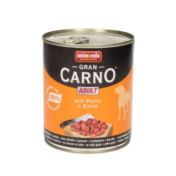 ANIMONDA GRANCARNO PUSZKA 800G WOŁOWINA/KACZE SERCA 82747