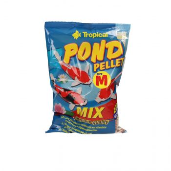 TROPICAL POND PELLET MIX SIZE M 1L (110G) WOREK  41124