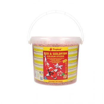 TROPICAL KOI&GOLDFISH COLOUR STICKS 5L (430G) WIADRO  40857