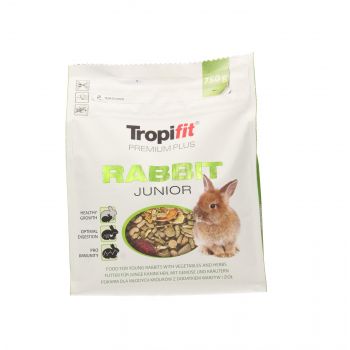 TROPIFIT POKARM PREMIUM PLUS RABBIT JUNIOR DLA MŁODEGO KRÓLIKA 750G  50432