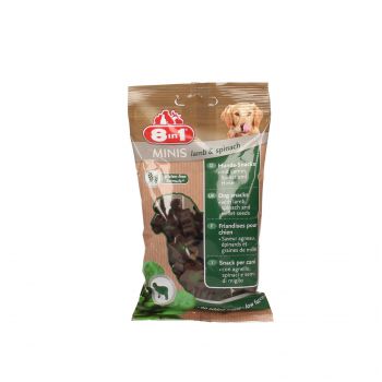 8IN1 PRZYSMAK MINIS JAGNIĘCINA ZE SZPINAKIEM 100G T125242