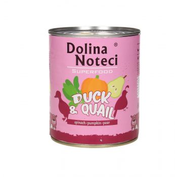 DOLINA NOTECI SUPERFOOD KACZKA I PRZEPIÓRKĄ 800G