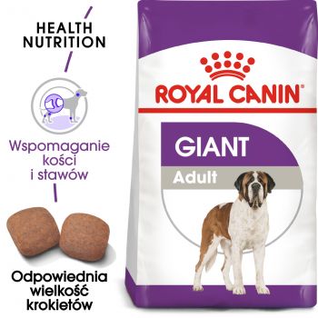 ROYAL CANIN Giant Adult karma sucha dla psów dorosłych, od 18/24 miesiąca życia, ras olbrzymich 15 KG